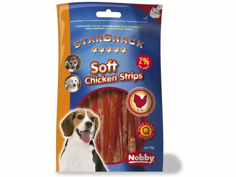 Nobby Leckerli StarSnack Soft Chicken Strip, 70 g 1 Nobby Leckerli StarSnack Soft Chicken Strip, 70 g