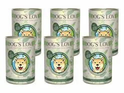 Dog's Love Nassfutter Insekt Pur, 6 x 400 g