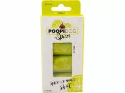 Duvoplus Hundekotbeutel mit Zitrusduft, 4 Rollen mit je 15 Beutel