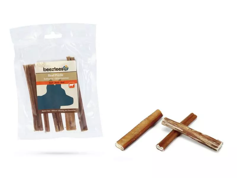 Beeztees Kausnack Ochsenziemer 12 cm, 5 Stück 1 Beeztees Kausnack Ochsenziemer 12 cm, 5 Stück