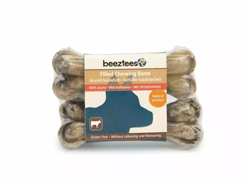 Beeztees Kausnack Knochen Ochsenziemer 10 cm, 2 Stück 1 Beeztees Kausnack Knochen Ochsenziemer 10 cm, 2 Stück