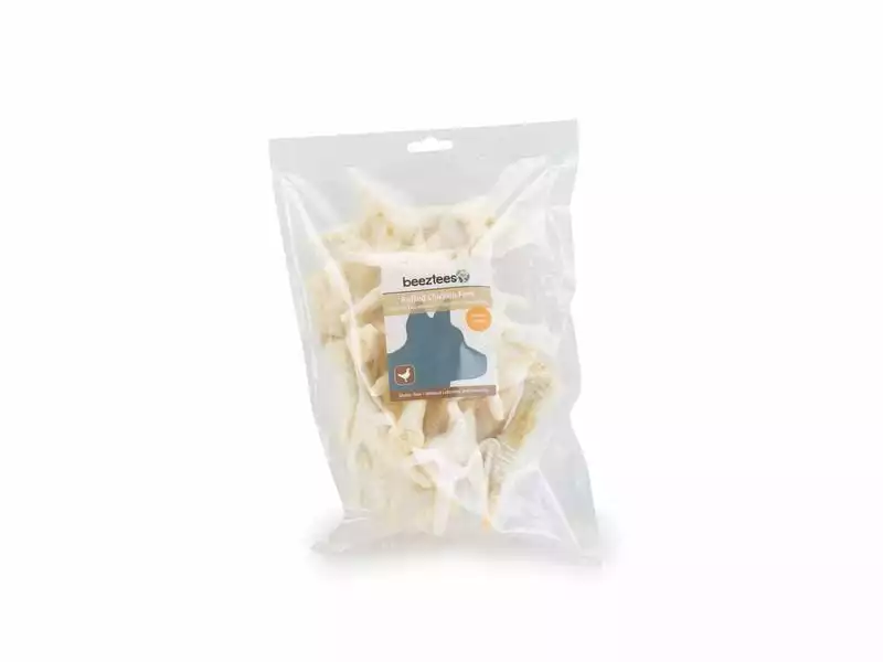 Beeztees Kausnack Hühnerfüsse geröstet, 200 g 2 Beeztees Kausnack Hühnerfüsse geröstet, 200 g - Image 2