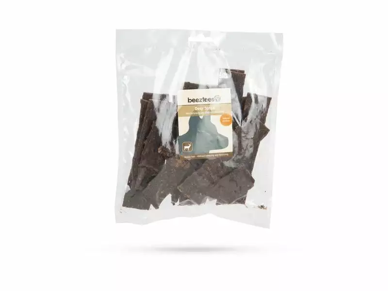 Beeztees Kausnack Hirsch Streifen, 200 g 2 Beeztees Kausnack Hirsch Streifen, 200 g - Image 2