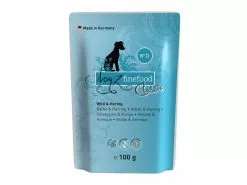 Dogz finefood Nassfutter No.12 Wild & Hering, 100 g