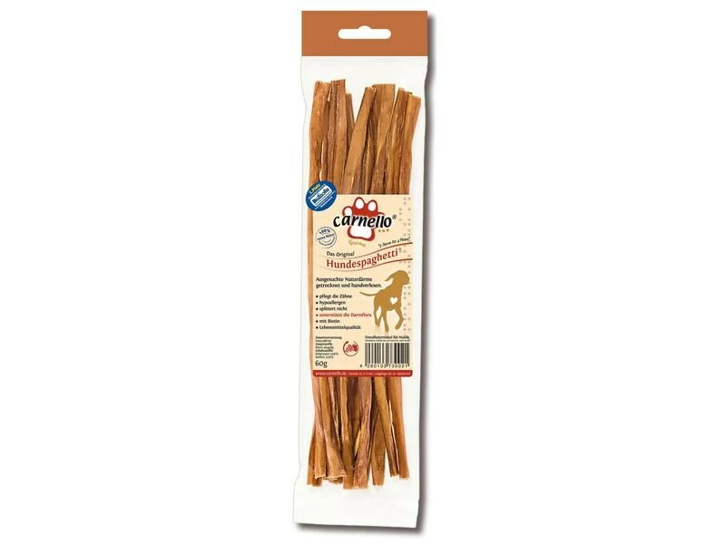 Carnello Kausnack Hundespaghetti 24 cm, 60 g 1 Carnello Kausnack Hundespaghetti 24 cm, 60 g