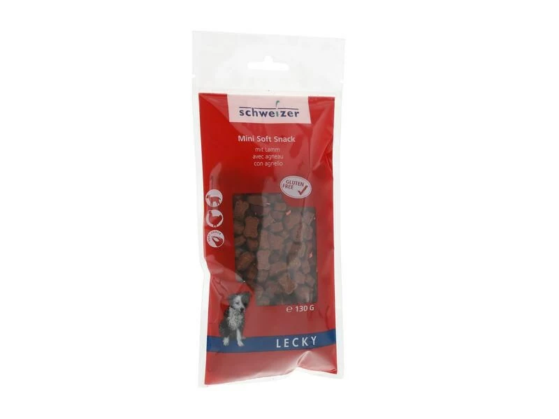 LECKY Snack Mini Soft Snack mit Lamm, 130 g 1 LECKY Snack Mini Soft Snack mit Lamm, 130 g