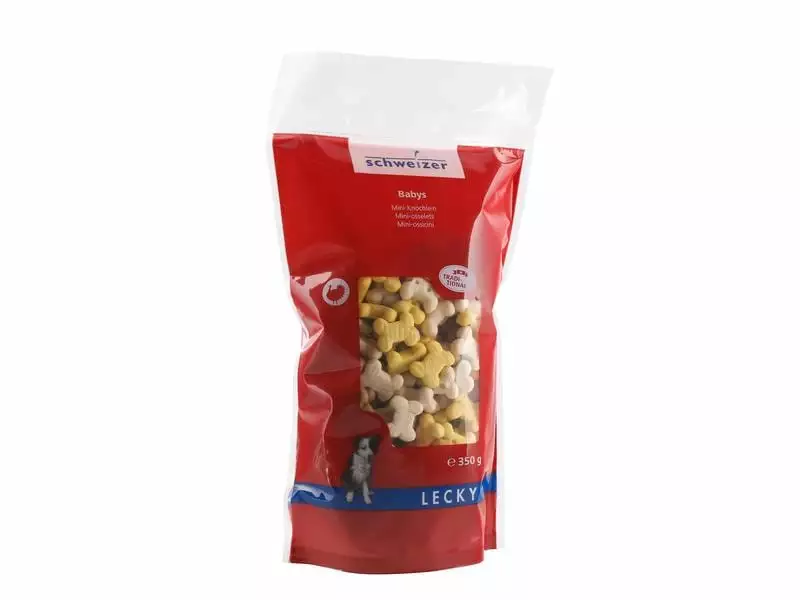 LECKY Biscuits Babys Mini-Knöchlein, 350 g 1 LECKY Biscuits Babys Mini-Knöchlein, 350 g