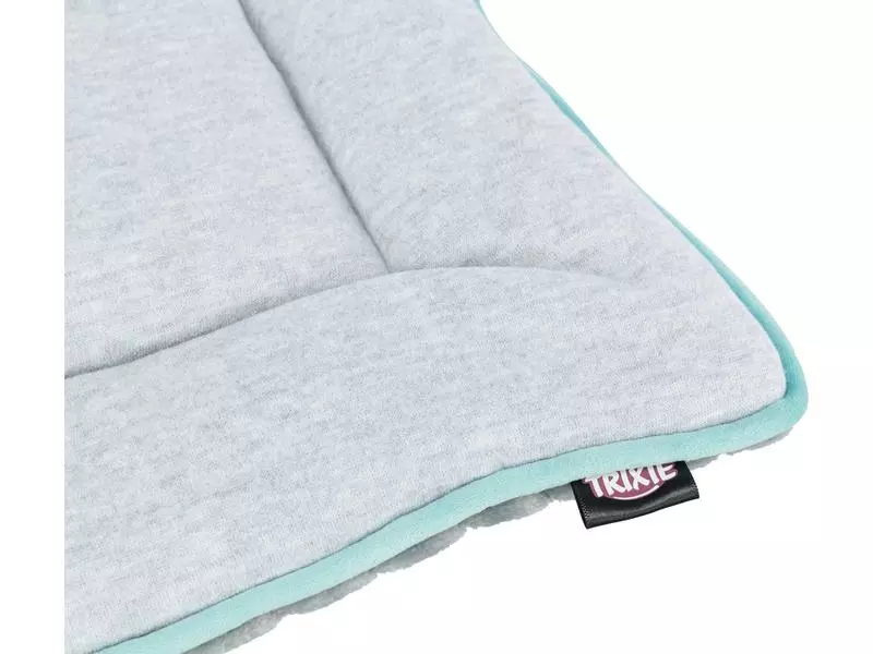 Trixie Hunde-Liegematte Junior, 50 x 40 cm, Hellgrau/Mint 5 Trixie Hunde-Liegematte Junior, 50 x 40 cm, Hellgrau/Mint - Image 5