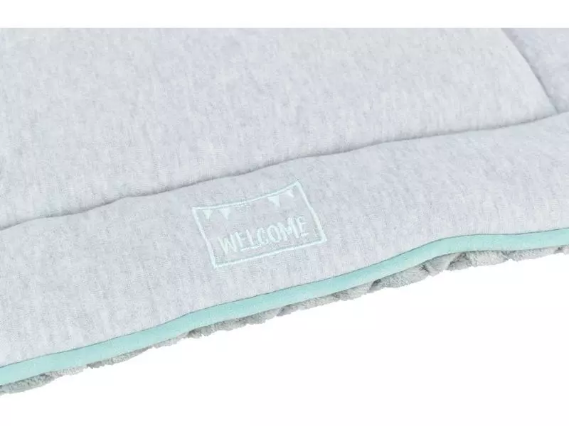 Trixie Hunde-Liegematte Junior, 50 x 40 cm, Hellgrau/Mint 6 Trixie Hunde-Liegematte Junior, 50 x 40 cm, Hellgrau/Mint - Image 6