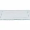 Trixie Hunde-Liegematte Junior, 70 x 50 cm, Hellgrau/Mint
