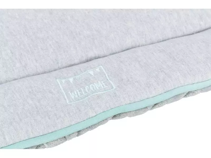 Trixie Hunde-Liegematte Junior, 70 x 50 cm, Hellgrau/Mint 5 Trixie Hunde-Liegematte Junior, 70 x 50 cm, Hellgrau/Mint - Image 5