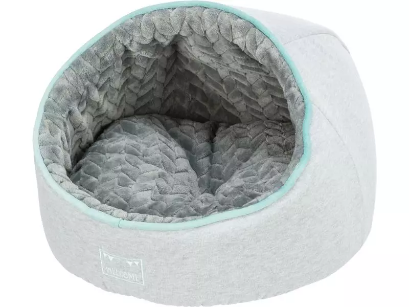 Trixie Kuschelhöhle Junior, ø 40 x 27 cm, Hellgrau/Mint 8 Trixie Kuschelhöhle Junior, ø 40 x 27 cm, Hellgrau/Mint - Image 8
