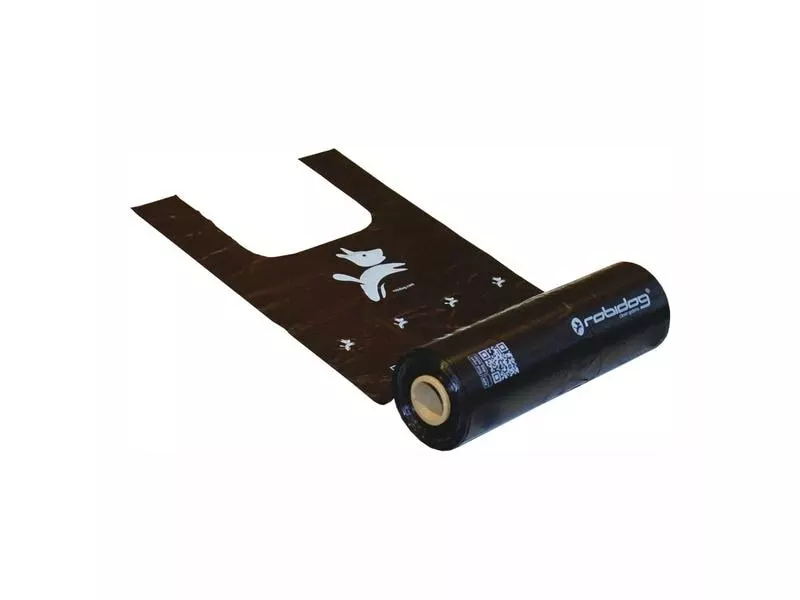 Robidog Hundekotbeutel Hemdchen auf Rolle braun, 200 Beutel 1 Robidog Hundekotbeutel Hemdchen auf Rolle braun, 200 Beutel