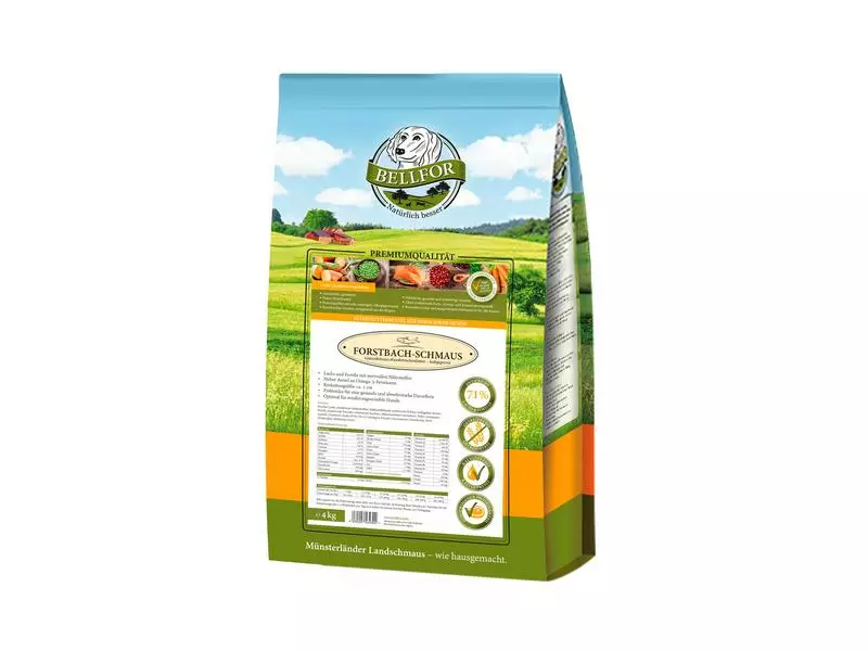 Bellfor Trockenfutter Forstbach-Schmaus Lachs & Forelle, 4 kg 1 Bellfor Trockenfutter Forstbach-Schmaus Lachs & Forelle, 4 kg
