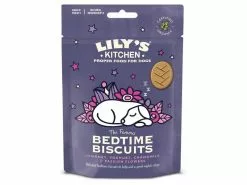 Lily's Kitchen Leckerli Bio Bedtime Biscuits, Honig/Joghurt, 80 g