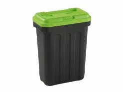 Maelson Tierfutterbehälter Dry Box 15 l, Schwarz/Grün