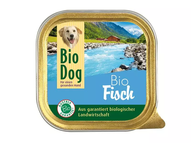 BioDog Nassfutter Fisch, 9 x 300g 2 BioDog Nassfutter Fisch, 9 x 300g - Image 2