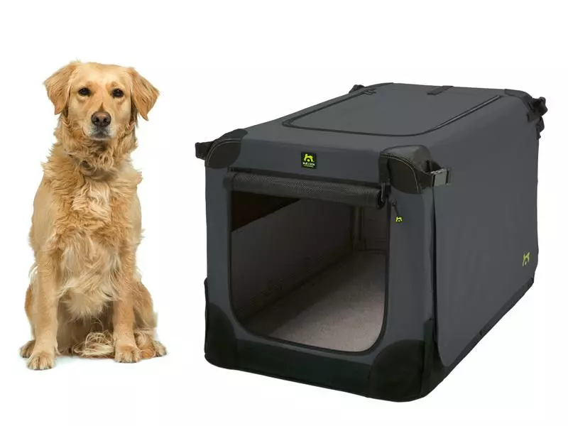 Maelson Transportbox Soft Kennel, Gr. 92 Anthrazit 2 Maelson Transportbox Soft Kennel, Gr. 92 Anthrazit - Image 2