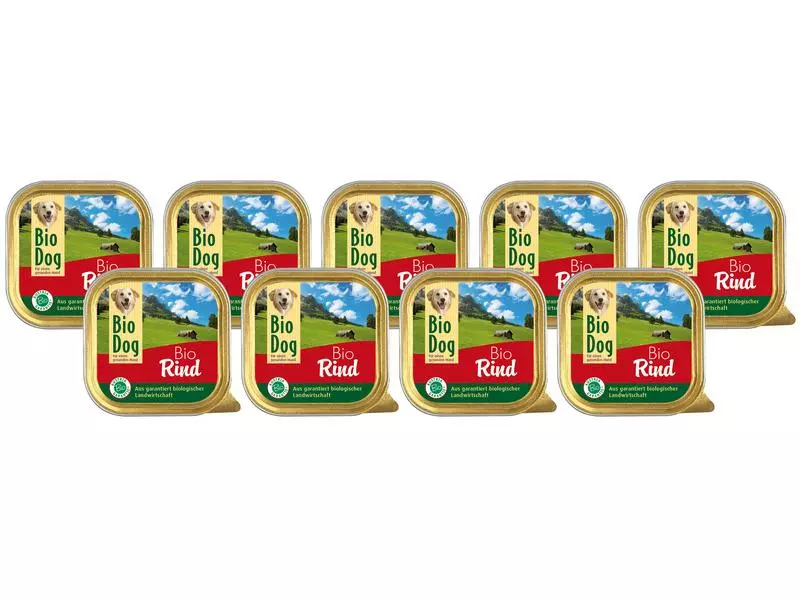 BioDog Nassfutter Rind, 9 x 300g 1 BioDog Nassfutter Rind, 9 x 300g