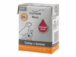 PLATINUM Nassfutter Adult Menu Truthahn & Lachs, 12 x 375 g 5 PLATINUM Nassfutter Adult Menu Truthahn & Lachs, 12 x 375 g -Hundewelt Verkäufe 221435013 xxl