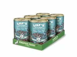 Lily's Kitchen Nassfutter Fischpastete, 6 x 400 g