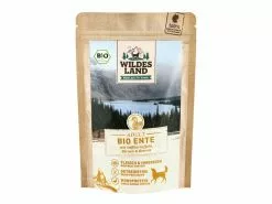 Wildes Land Nassfutter Ente mit Süsskartoffeln, Birnen & Beeren 125 g