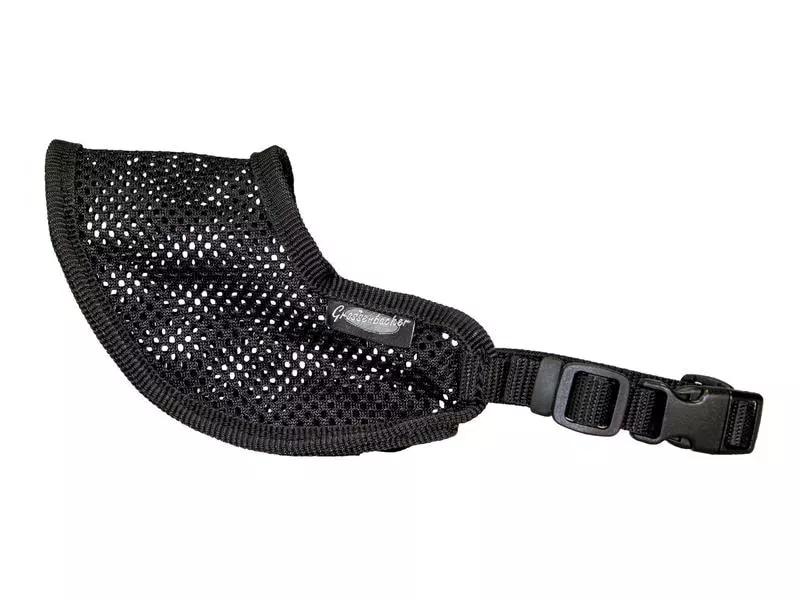 Grossenbacher Maulkorb Giftköderschutz, M, Schwarz 1 Grossenbacher Maulkorb Giftköderschutz, M, Schwarz