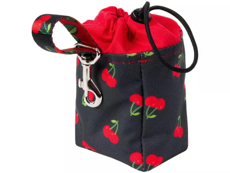 Amiplay Snack-Tasche Be Happy Cherry, Schwarz/Rot 3 Amiplay Snack-Tasche Be Happy Cherry, Schwarz/Rot - Image 3