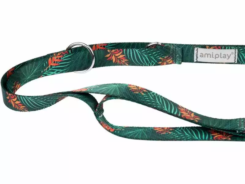 Amiplay Hundeleine Be Happy Jungle L, 2.5 cm / 1-2 m, verstellbar 2 Amiplay Hundeleine Be Happy Jungle L, 2.5 cm / 1-2 m, verstellbar - Image 2
