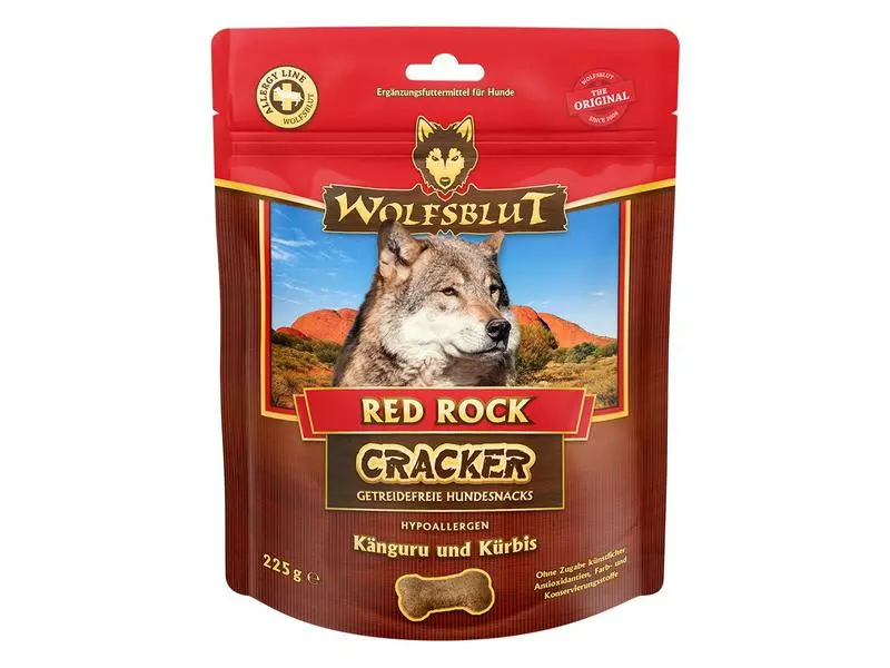 Wolfsblut Snack Cracker Red Rock, 225 g 1 Wolfsblut Snack Cracker Red Rock, 225 g