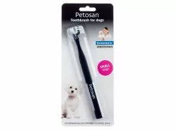 Petosan Hunde-Zahnbürste für Hunde, S