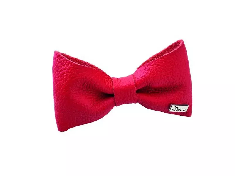 Hunter Halsband-Zubehör Fliege Paris, Rot 1 Hunter Halsband-Zubehör Fliege Paris, Rot
