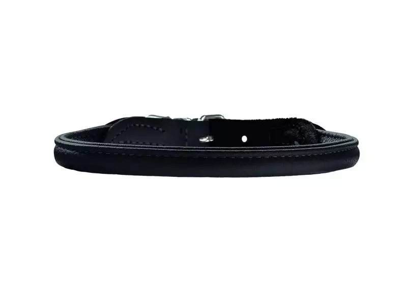 Hunter Halsband Round & Soft, Elk, Schwarz 2 Hunter Halsband Round & Soft, Elk, Schwarz - Image 2
