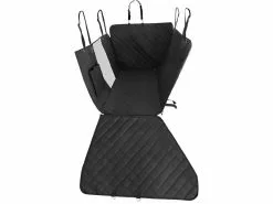 Nobby Auto-Schondecke Rückbank, Schwarz