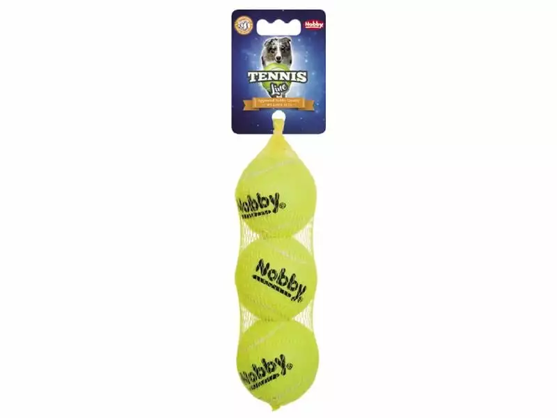 Nobby Hunde-Spielzeug Tennisball, Gelb 1 Nobby Hunde-Spielzeug Tennisball, Gelb