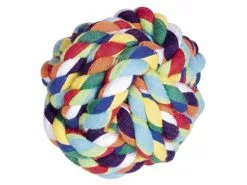 Nobby Hunde-Spielzeug Knotenseil-Ball, Mehrfarbig