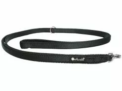 Petlando Hundeleine Mesh, 3 m, Schwarz