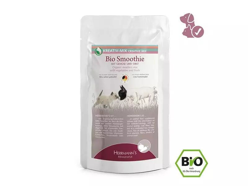 Herrmann's Nassfutter Bio Smoothie mit Gemüse und Obst 2 Herrmann's Nassfutter Bio Smoothie mit Gemüse und Obst - Image 2