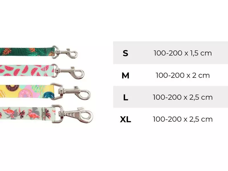 Amiplay Hundeleine Be Happy Jungle L, 2.5 cm / 1-2 m, verstellbar 4 Amiplay Hundeleine Be Happy Jungle L, 2.5 cm / 1-2 m, verstellbar - Image 4