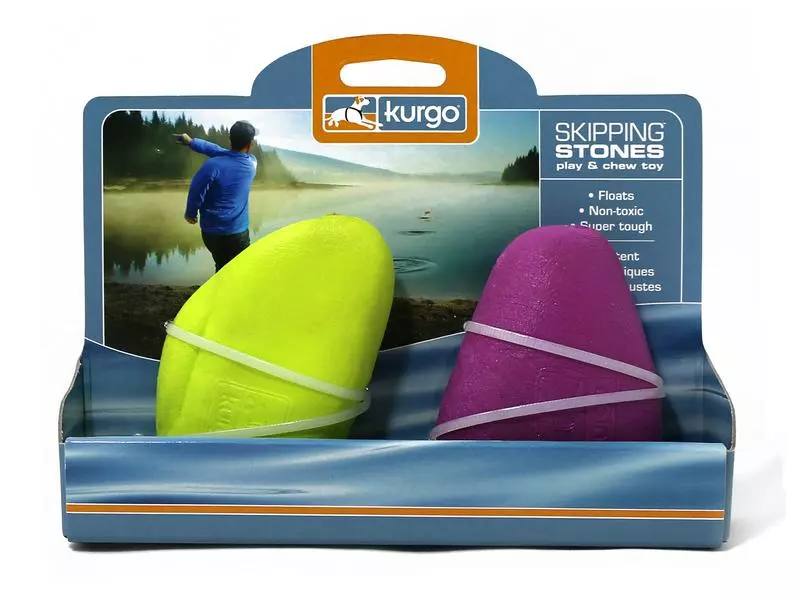 Kurgo Schwimmspielzeug Skipping Stones, 2er-Set, Assortiert 2 Kurgo Schwimmspielzeug Skipping Stones, 2er-Set, Assortiert - Image 2