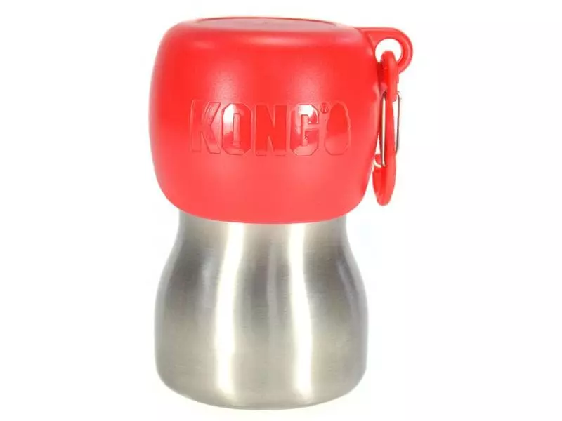 Kong H2O Wasserflasche Rot, 280 ml 1 Kong H2O Wasserflasche Rot, 280 ml