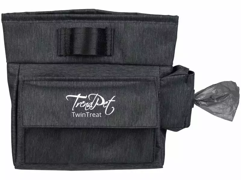 TrendPet Snack-Tasche TwinTreat, Grau 1 TrendPet Snack-Tasche TwinTreat, Grau