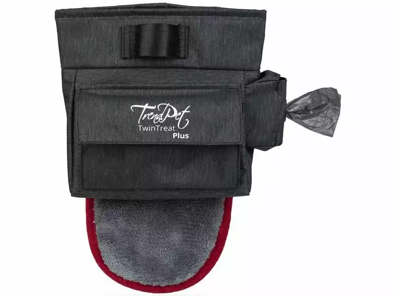 TrendPet Snack-Tasche TwinTreat Plus, Grau 1 TrendPet Snack-Tasche TwinTreat Plus, Grau