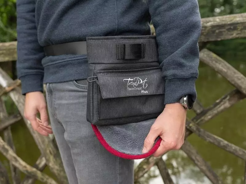 TrendPet Snack-Tasche TwinTreat Plus, Grau 6 TrendPet Snack-Tasche TwinTreat Plus, Grau - Image 6