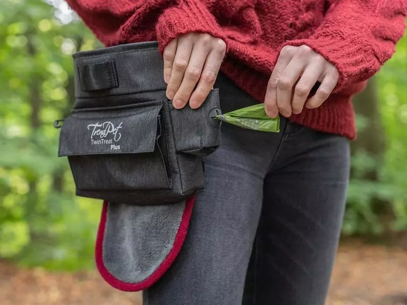 TrendPet Snack-Tasche TwinTreat Plus, Grau 8 TrendPet Snack-Tasche TwinTreat Plus, Grau - Image 8