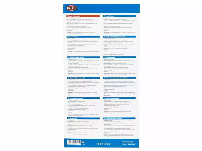 Trixie Auto-Schondecke Friends on Tour 1.5 x 1.35 m 2 Trixie Auto-Schondecke Friends on Tour 1.5 x 1.35 m - Image 2