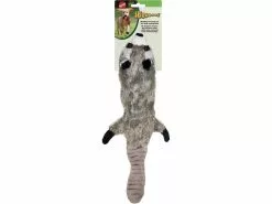 Skinneeeze Hunde-Spielzeug Plüsch Waschbär, L