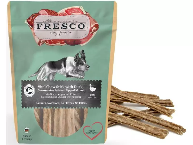 FRESCO Vital Ente, Glucosamin & Grünlipp-Meermuschelextrakt, 150 g 1 FRESCO Vital Ente, Glucosamin & Grünlipp-Meermuschelextrakt, 150 g