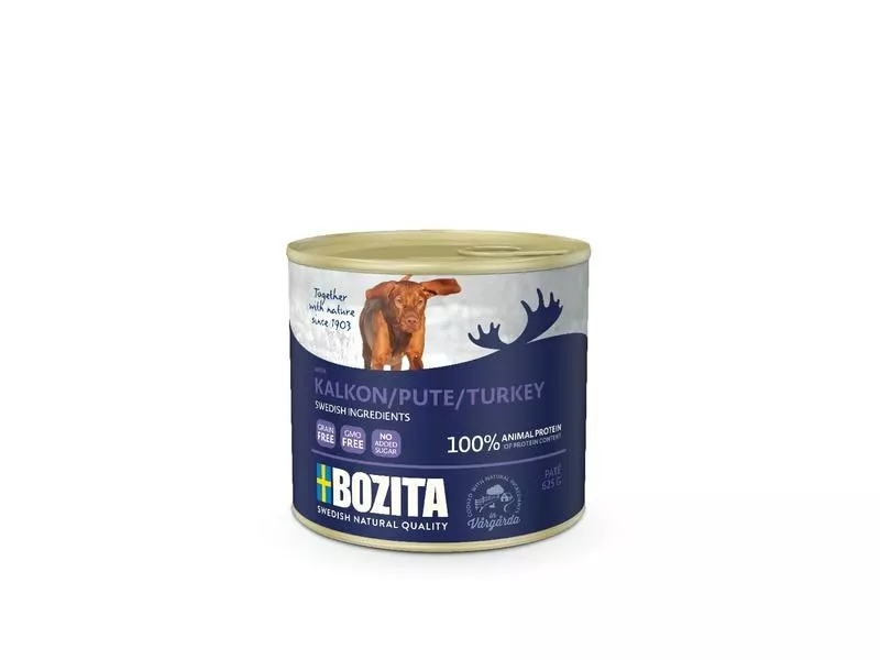 Bozita Nassfutter Paté mit Truthahn, 12 x 625 g Kit 2 Bozita Nassfutter Paté mit Truthahn, 12 x 625 g Kit - Image 2