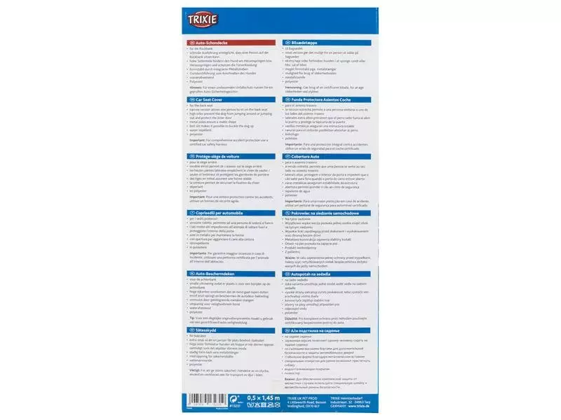 Trixie Auto-Schondecke Friends on Tour 0.65 x 1.45 m 10 Trixie Auto-Schondecke Friends on Tour 0.65 x 1.45 m - Image 10